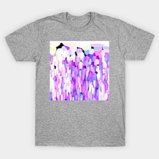 Lavender Purple WhiteTears Abstract T-Shirt